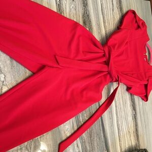Calvin Klein Red Jumpsuit